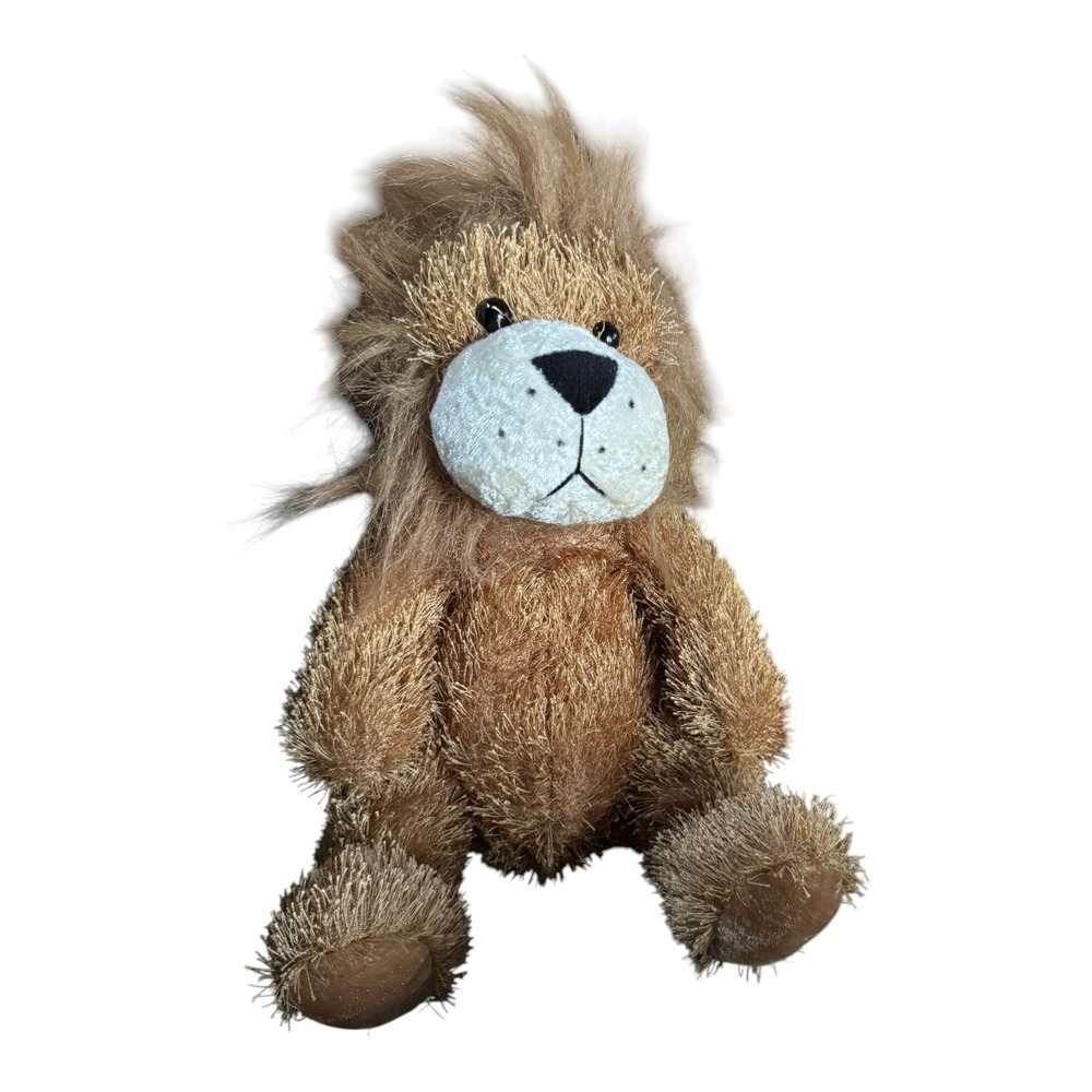 RARE Goffa 12 inch‎ Plush Brown Lion Stuffed Animal